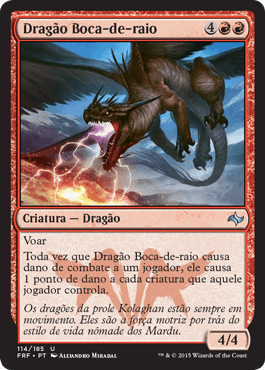 Dragão Boca-de-raio / Shockmaw Dragon