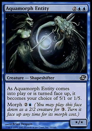 Entidade Aquamórfica / Aquamorph Entity
