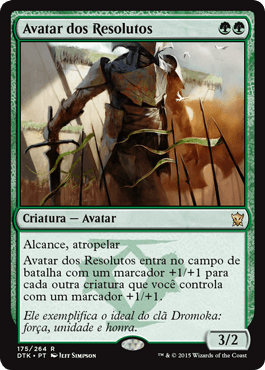 Avatar dos Resolutos / Avatar of the Resolute