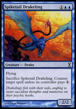 Dragonito de Cauda Espigada / Spiketail Drakeling