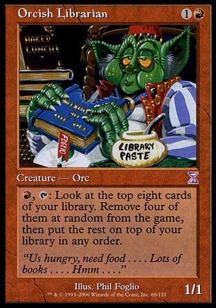 Bibliotecário Orc / Orcish Librarian