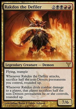 Rakdos, o Profanador / Rakdos the Defiler