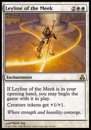 Linha de Força da Obediência / Leyline of the Meek