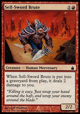 Bruto Vende-Espada / Sell-Sword Brute