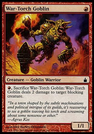 Goblin Tocha de Guerra / War-Torch Goblin