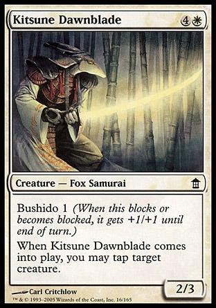 Kitsune Espada do Alvorecer / Kitsune Dawnblade