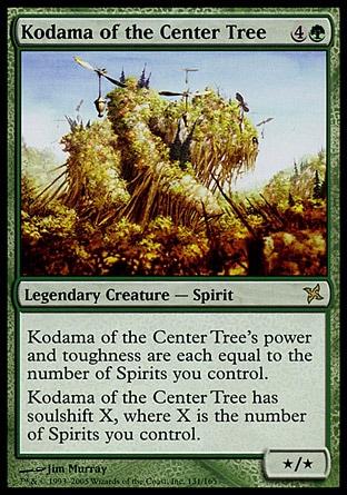 Kodama da Árvore Central / Kodama of the Center Tree