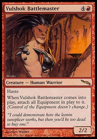 Vulshoque Mestre de Batalha / Vulshok Battlemaster