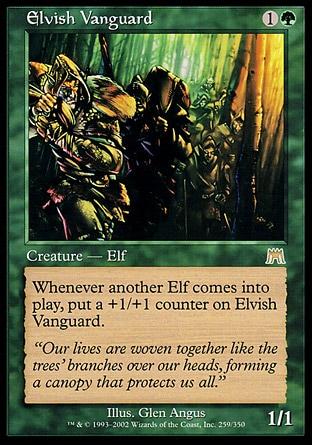 Vanguarda Élfica / Elvish Vanguard