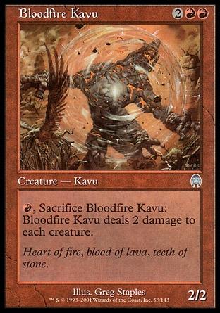 Kavu Sangue Quente / Bloodfire Kavu