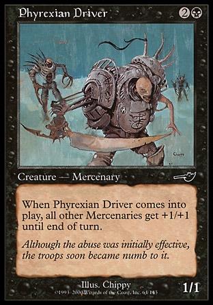 Condutor Phyrexiano / Phyrexian Driver