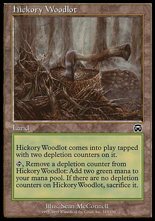 Talhão de Hicórias / Hickory Woodlot
