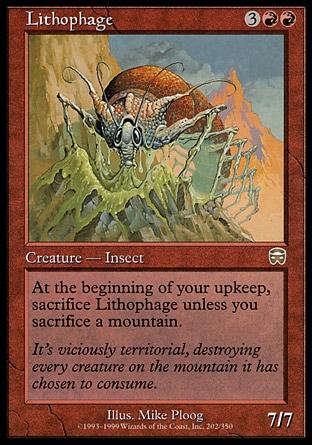 Litófago / Lithophage