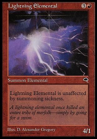 Elemental do Relâmpago / Lightning Elemental