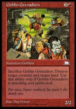 Granadeiros Goblins / Goblin Grenadiers