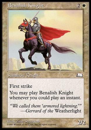 Cavaleiro de Benália (Benalish Knight) / Benalish Knight