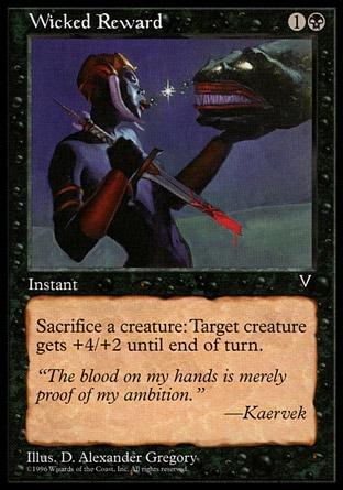 Recompensa Iníqua / Wicked Reward