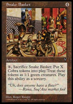 Cesto de Serpentes / Snake Basket