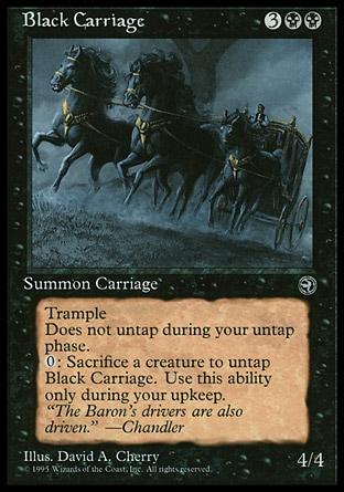 Carruagem Negra / Black Carriage