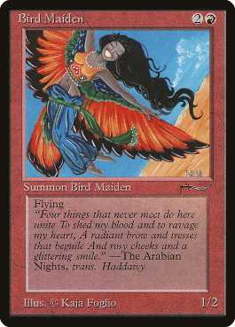 Donzela Alada (Light) / Bird Maiden (Light)