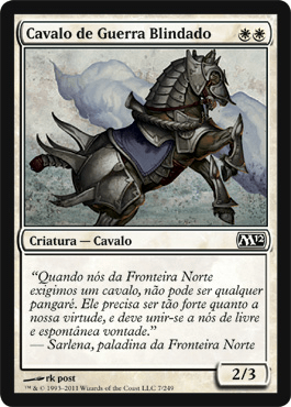 Cavalo de Guerra Blindado / Armored Warhorse