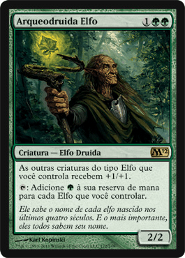 Arqueodruida Elfo / Elvish Archdruid