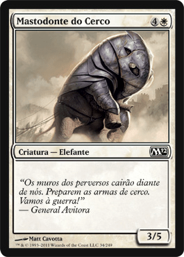 Mastodonte do Cerco / Siege Mastodon