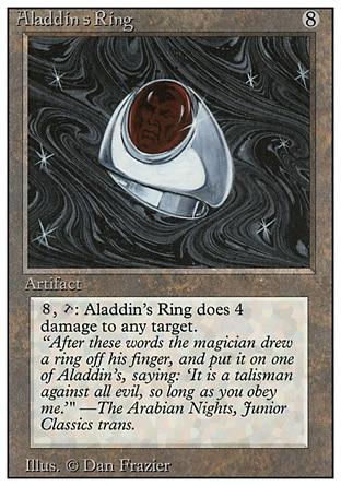 Anel de Aladim / Aladdins Ring