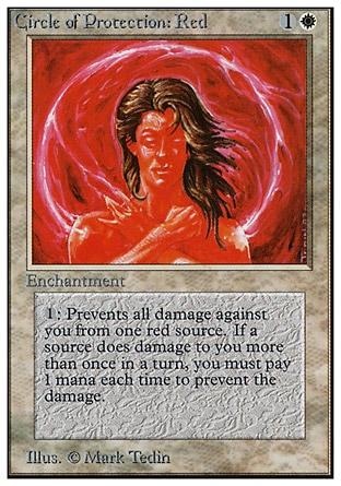 Red Collectors' Edition NM-M Circle of Protection 