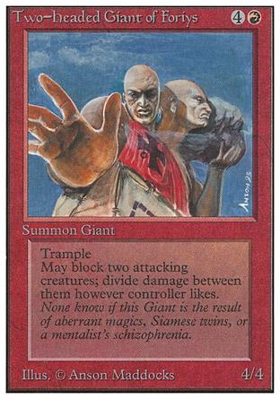 マジック：ザ・ギャザリング Two-Headed Giant of Foriys LEB Two-Headed Giant of Foriys | Busca de Cartas | LigaMagic