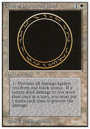 Círculo de Proteção: Preto / Circle of Protection: Black