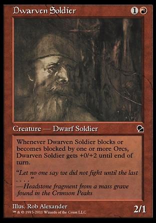 Anão Soldado / Dwarven Soldier