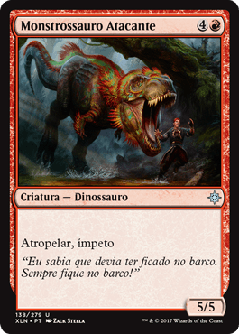Monstrossauro Atacante / Charging Monstrosaur
