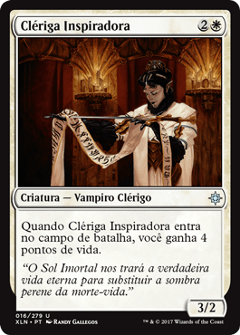Clériga Inspiradora / Inspiring Cleric