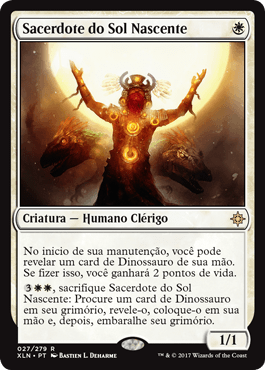 Sacerdote do Sol Nascente / Priest of the Wakening Sun