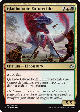Gladiodonte Enfurecido / Raging Swordtooth
