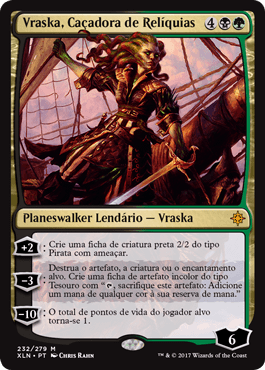 Vraska, Caçadora de Relíquias / Vraska, Relic Seeker