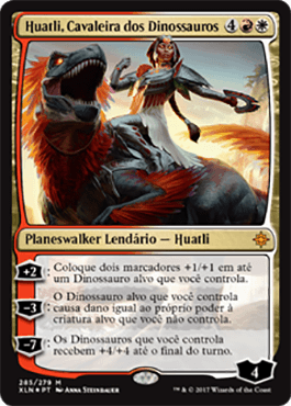 Huatli, Cavaleira dos Dinossauros / Huatli, Dinosaur Knight
