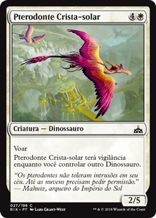 Pterodonte Crista-solar / Sun-Crested Pterodon