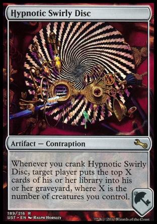 Hypnotic Swirly Disc