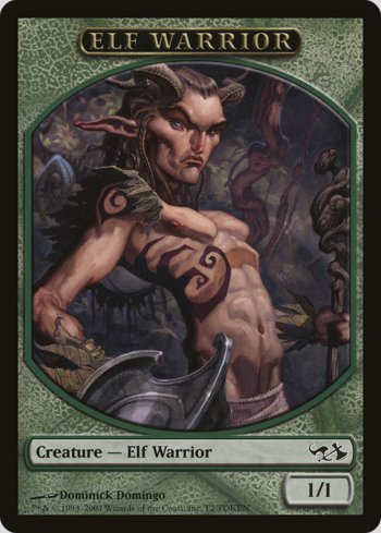 Elfo Guerreiro 1/1 / Elf Warrior 1/1