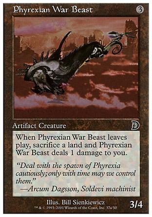 Besta de Guerra Phyrexiana / Phyrexian War Beast
