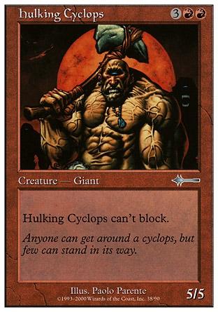 Cíclope Desajeitado / Hulking Cyclops