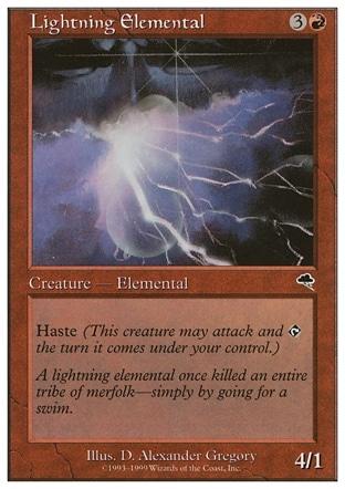 Elemental do Relâmpago / Lightning Elemental