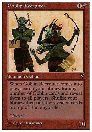 Recrutador Goblin / Goblin Recruiter