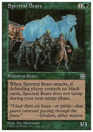 Ursos Espectrais / Spectral Bears