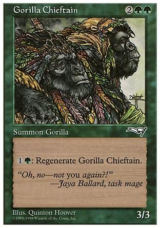 Líder dos Gorilas / Gorilla Chieftain