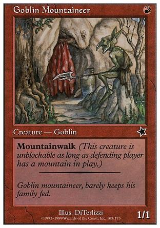 Goblin Montanhês / Goblin Mountaineer