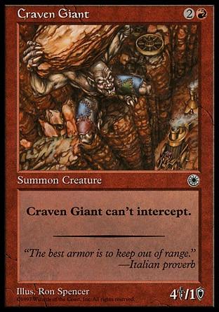 Gigante Covarde / Craven Giant