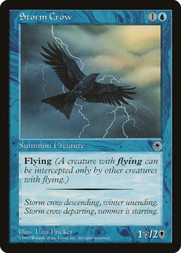 Corvo da Tempestade (Reminder Text) / Storm Crow (Reminder Text)